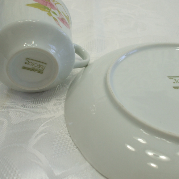 Vintage Toscany Collection Morning Glory 2 Pc Tea - Picture 5 of 6